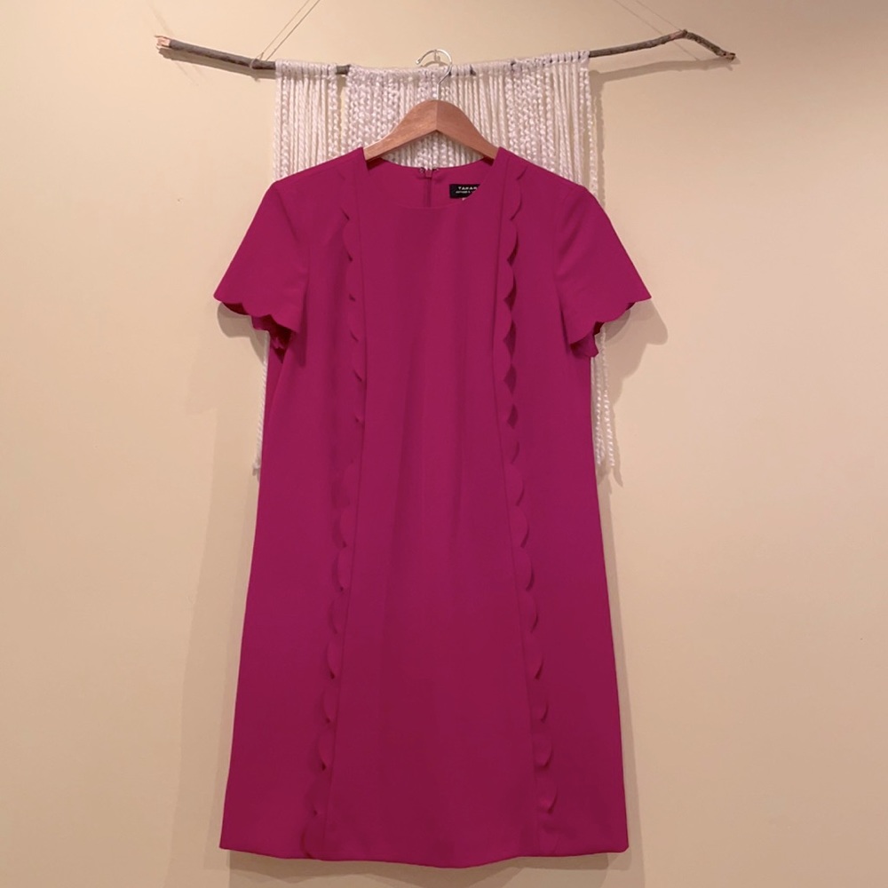 Tahari - Magenta Mini Dress